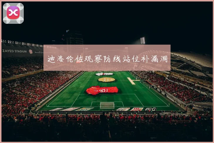 迪洛伦佐观察防线站位补漏洞